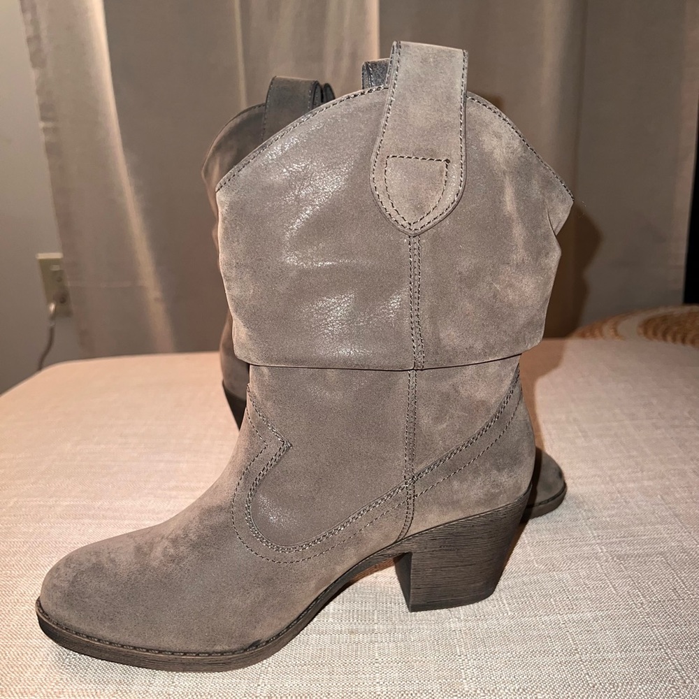 🌸 Rocket Dog womens Sheriff Vintage Worn Pu Western Boot